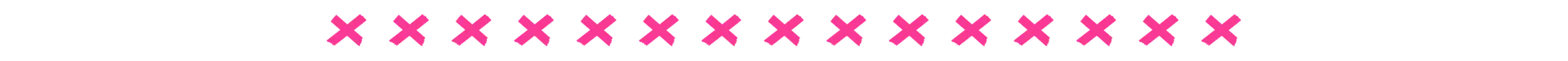 pink x